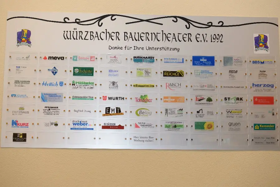 Bau des Würzbacher Bauerntheater