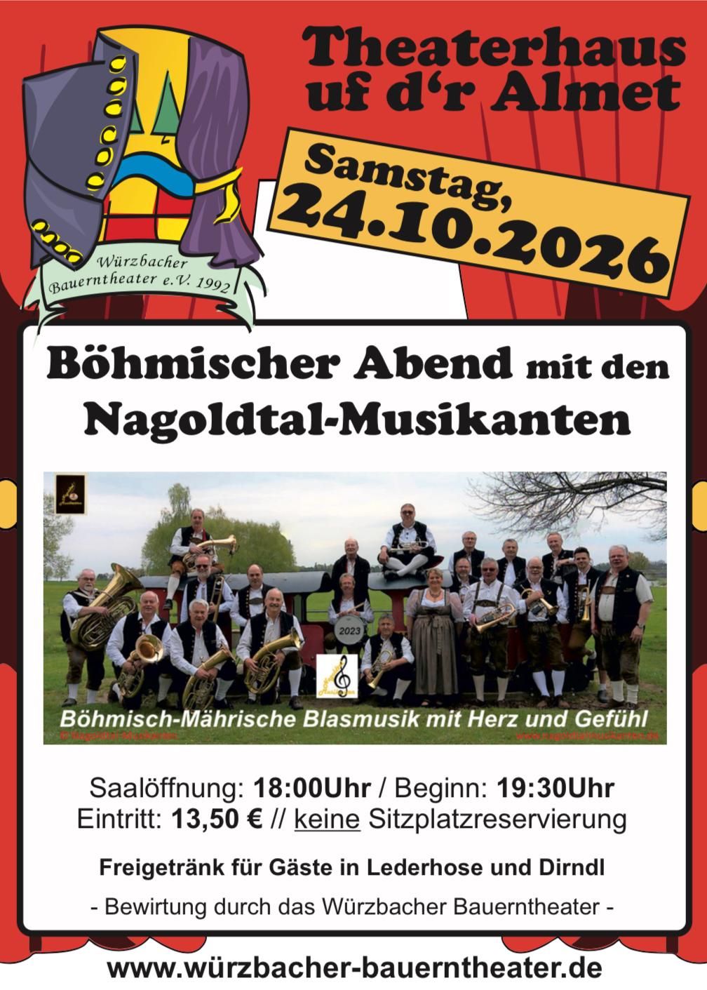 Plakat Nagoldtalmusikanten